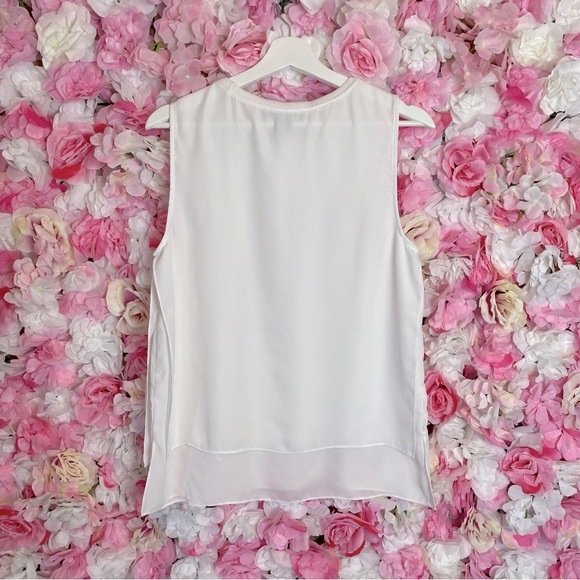 Maison Cinqcent Sleeveless Blouse Sz M - Picture 6 of 6